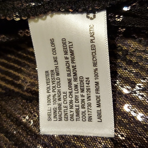 Wild Fable Ombré Rainbow Sequined Slip Dress with Spaghetti Straps Size XS - Picture 15 of 16